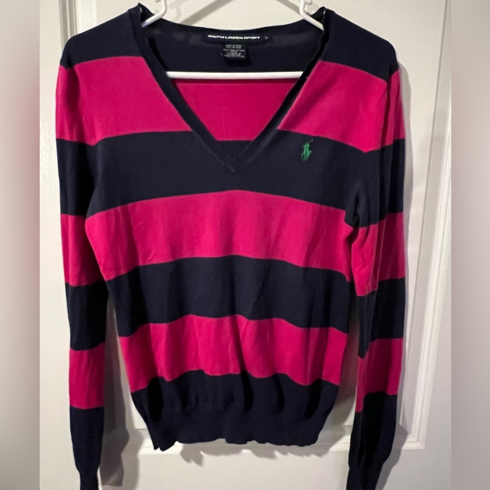 Women’s Ralph Lauren Sport Vneck Sweater